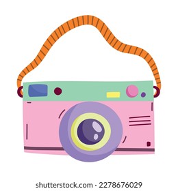 photo camera icon isolated design