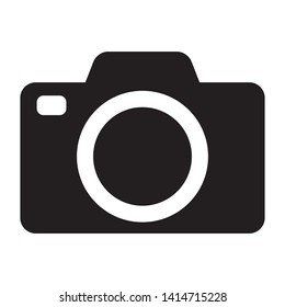 Photo camera icon isolated vector 