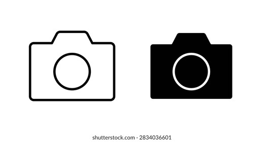 Photo Camera icon pack for web