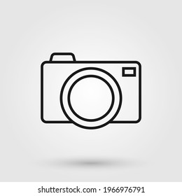 Photo camera icon. Photography concept.
