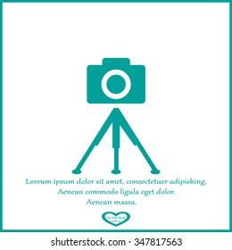 photo camera icon photography sign