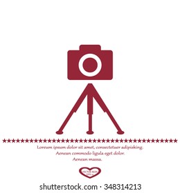 photo camera icon photography sign