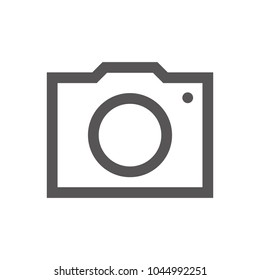 Photo camera icon. Camera sign vector eps10.