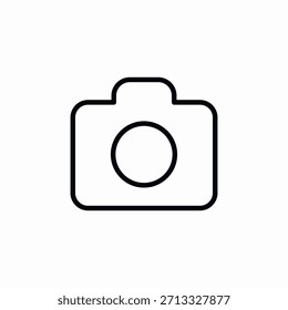 photo camera icon sign vector