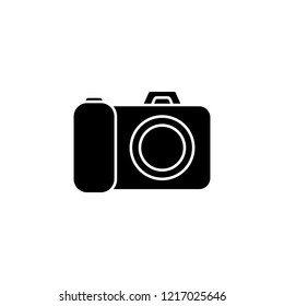 Photo camera icon. Simple glyph vector of Amusement set for UI and UX, website or mobile application