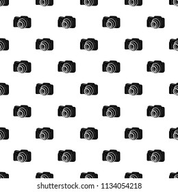 Photo camera icon in simple style isolated on white background. Photography symbol