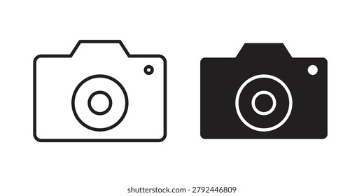Photo Camera icon suitable for mobile application.