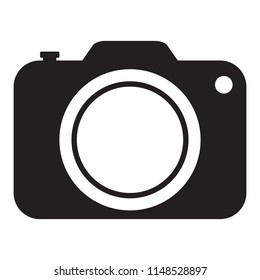 Photo camera icon vector