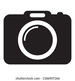 Photo camera icon vector