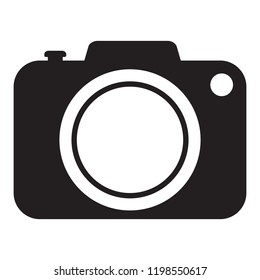 Photo camera icon vector