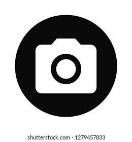 Photo Camera icon vector