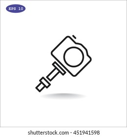  photo camera icon Vector.