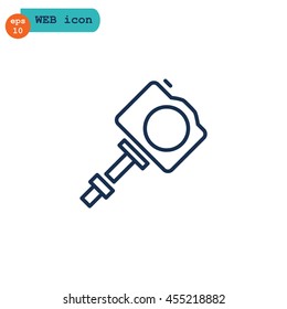  photo camera icon Vector.