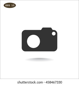  photo camera icon Vector. 