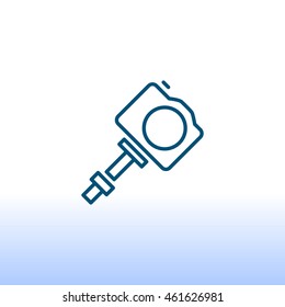  photo camera icon Vector.
