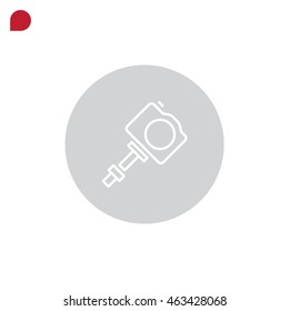  photo camera icon Vector.
