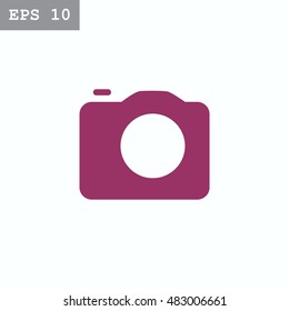  photo camera icon Vector. 