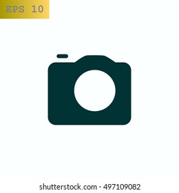 photo camera icon Vector. 