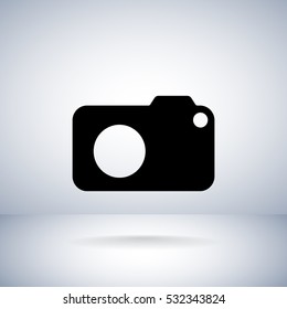  photo camera icon Vector. 