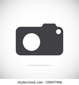  photo camera icon Vector. 