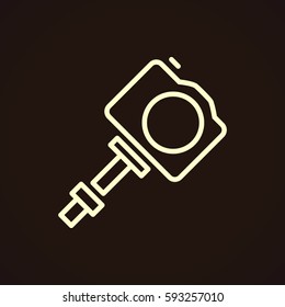  photo camera icon Vector.