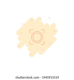 Photo Camera Icon Vector Design