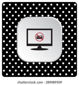 photo camera. icon. vector design