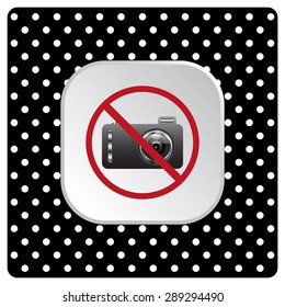 photo camera. icon. vector design