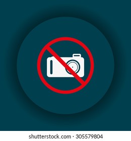 photo camera. icon. vector design
