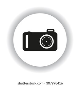 photo camera. icon. vector design