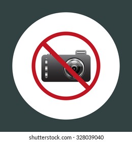 photo camera. icon. vector design