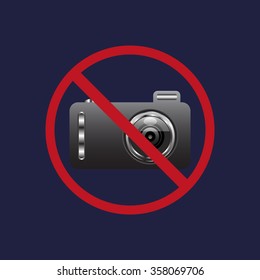 photo camera. icon. vector design