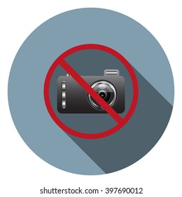 photo camera. icon. vector design