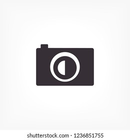 photo camera icon. Vector  Eps 10 