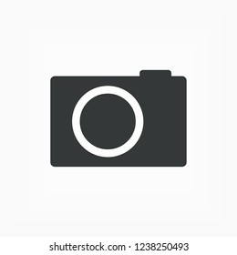 photo camera icon. Vector  Eps 10 