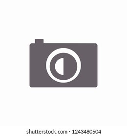 photo camera icon. Vector  Eps 10 