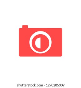 photo camera icon. Vector  Eps 10 