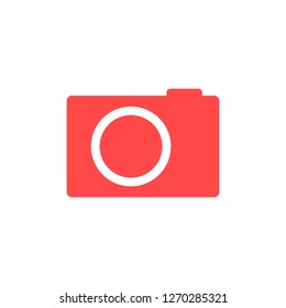 photo camera icon. Vector  Eps 10 