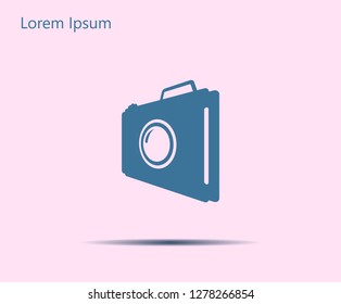 photo camera icon. Vector Eps 10
