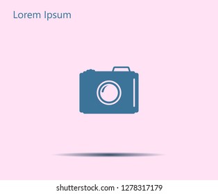 photo camera icon. Vector Eps 10