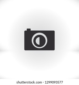photo camera icon. Vector  Eps 10 