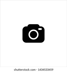 Photo Camera Icon Vector, eps 10.