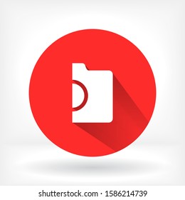 photo camera. icon. Vector Eps 10. Lorem Ipsum Flat Design