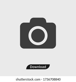 Photo Camera Icon vector eps 10