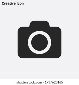Photo Camera Icon vector eps 10