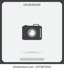 photo camera icon. Vector Eps 10