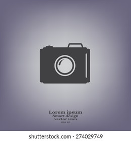 photo camera icon. Vector Eps 10