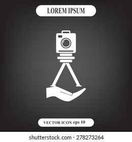 photo camera icon. Vector Eps 10