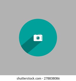 photo camera icon. Vector Eps 10