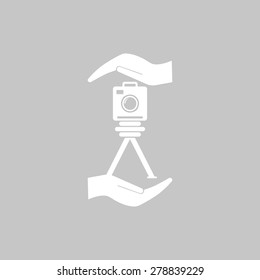 photo camera icon. Vector Eps 10